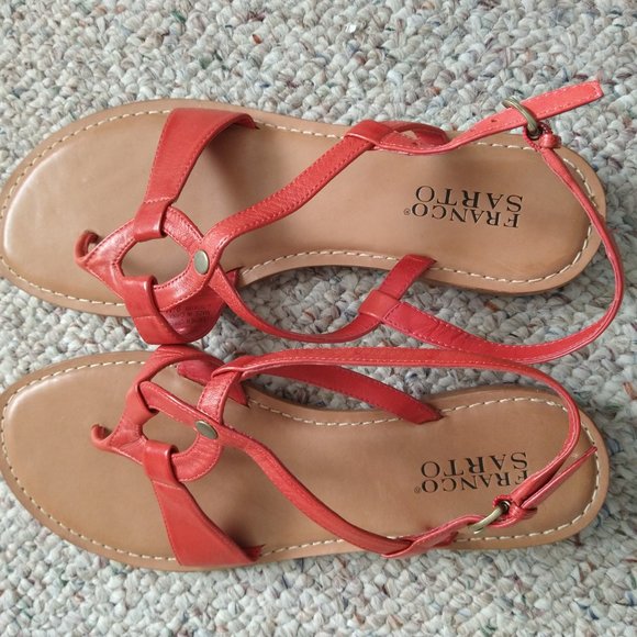 Franco Sarto Woman Leather Sandals - Picture 2 of 4